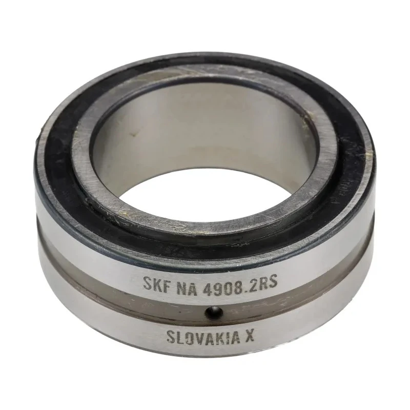 SKF Cylindrical Roller Bearing 40 mm ID, 62 mm OD, Sheet Metal Cage, Open End Type NA 4908.2RS
