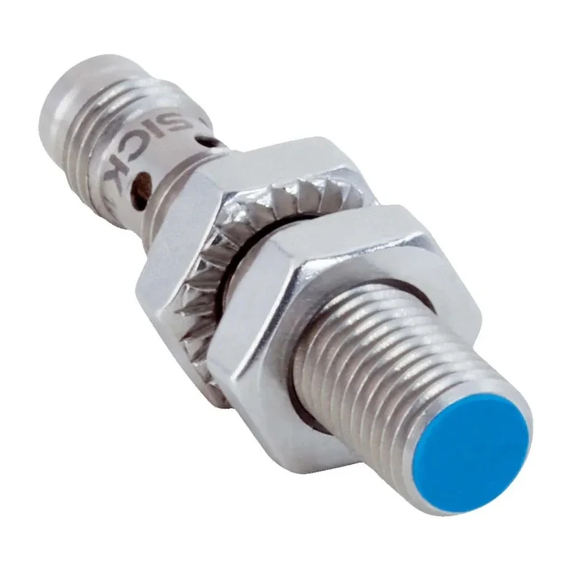 SICK Threaded Barrel Inductive Proximity Sensor M8 x 1, Flush Mount, Stainless Steel Housing IP68 IP69K IMB08-02BPSVT0K