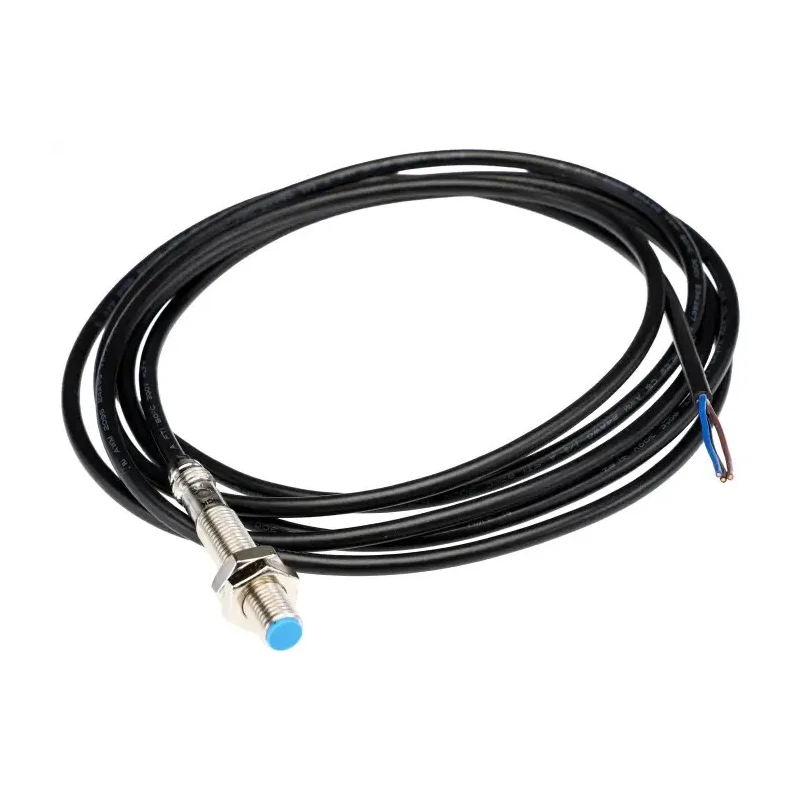 SICK Threaded Barrel Inductive Proximity Sensor M8 x 1, 1.5 mm Detection, 30 V DC, NPN Output IME08-1B5NSZW2K