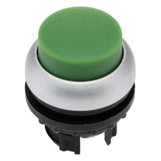 Eaton RMQ Titan M22 Series Green Momentary Push Button Head 22.5 mm Cutout Plastic IP66 IP67 IP69K 216643 M22-DH-G