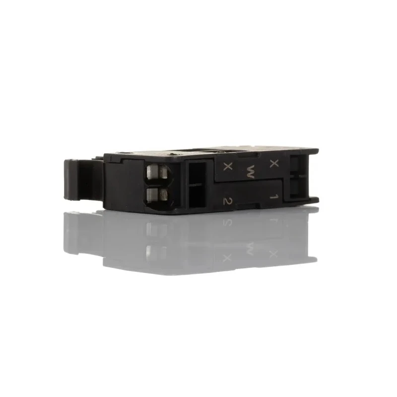 Eaton M22 Series LED Light Block with Cage Clamp Terminal, White Illumination, 12V AC/DC, 30V AC/DC, 15mA 216569 M22-CLED-W