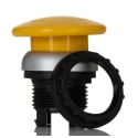 Eaton RMQ Titan M22 Series Yellow Momentary Mushroom Push Button Head 22 mm Cutout IP67 216718 M22-DP-Y