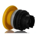 Eaton RMQ Titan M22 Series Yellow Momentary Mushroom Push Button Head 22 mm Cutout IP67 216718 M22-DP-Y