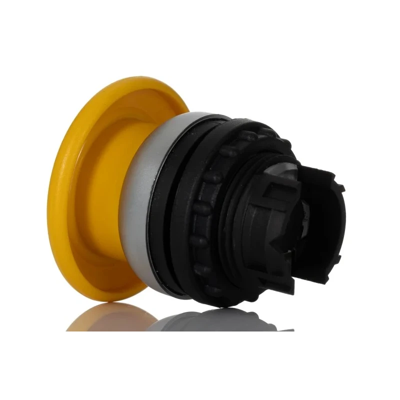 Eaton RMQ Titan M22 Series Yellow Momentary Mushroom Push Button Head 22 mm Cutout IP67 216718 M22-DP-Y