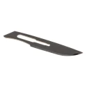 Swann-Morton Carbon Steel Curved Scalpel Blade No.10, 100 Pieces Package 1101