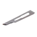 Swann-Morton Carbon Steel Curved Scalpel Blade No.15, Pack of 100 1105