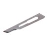 Swann-Morton Carbon Steel Curved Scalpel Blade No.15, Pack of 100 1105