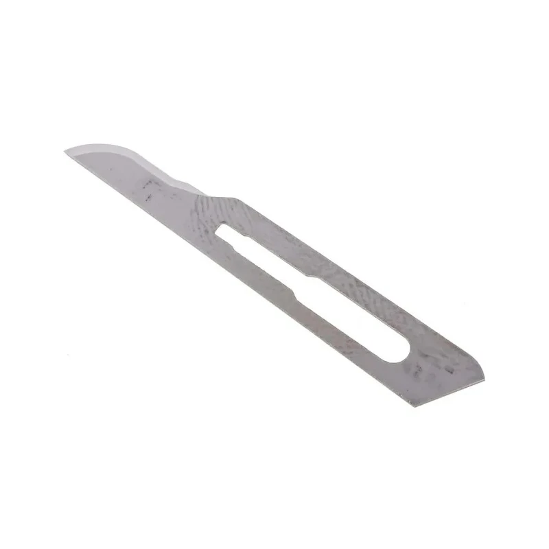 Swann-Morton Carbon Steel Curved Scalpel Blade No.15, Pack of 100 1105