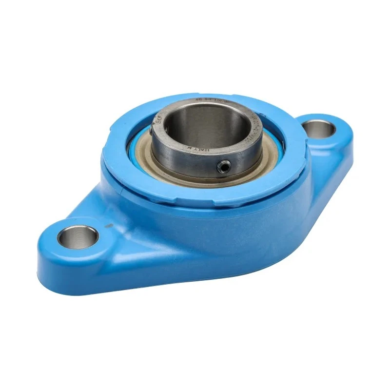 SKF Stainless Steel Flange Bearing Unit 35 mm ID, 2 Hole Mount, 15.3kN Static Load, 21.6kN Dynamic Load, 3200 F2BC 35M-TPSS