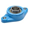SKF Stainless Steel Flange Bearing Unit 35 mm ID, 2 Hole Mount, 15.3kN Static Load, 21.6kN Dynamic Load, 3200 F2BC 35M-TPSS