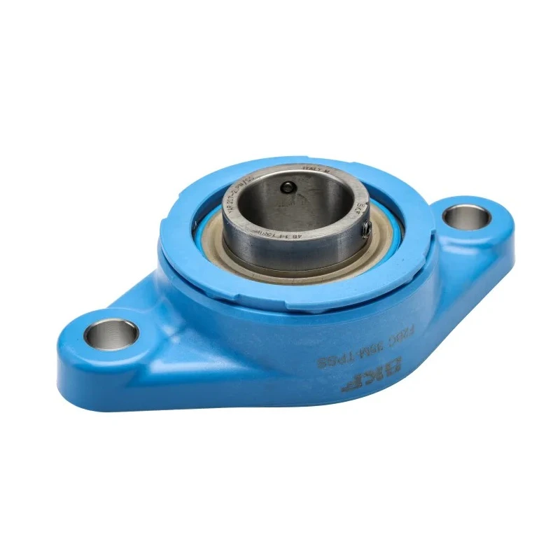 SKF Stainless Steel Flange Bearing Unit 35 mm ID, 2 Hole Mount, 15.3kN Static Load, 21.6kN Dynamic Load, 3200 F2BC 35M-TPSS