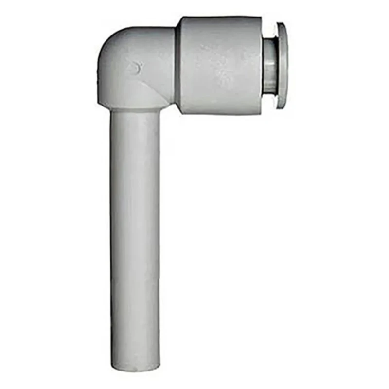 SMC KQ2 Series Polybutylene Terephthalate Brass Electroless Nickel Plated Stainless Steel Pneumatic Elbow KQ2W06-99A