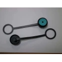 Techno Circular Connector Dust Cap Green Thermoplastic Elastomer, Polybutylene Terephthalate 6DB021900