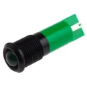 RS PRO Green Panel Mount Indicator 220V AC Solder Lug Termination IP67 Prominent Bezel 848-4611