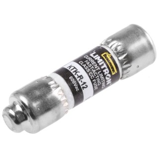Eaton Melamine Cartridge Fuse 12A Fast Acting 10 x 38 mm, 600V AC Voltage KTK-R-12
