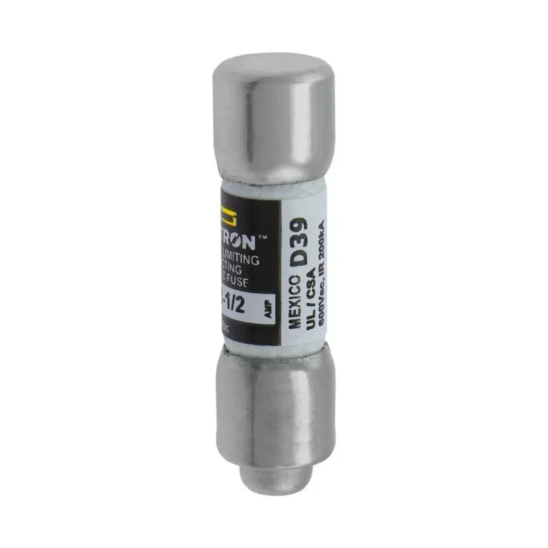 Eaton Cartridge Fuse 500mA 600V AC Fast Acting Melamine Body 10 x 38 mm KTK-R-1-2