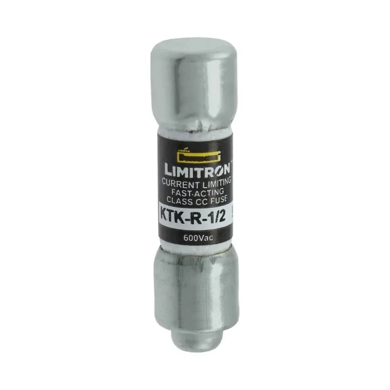 Eaton Cartridge Fuse 500mA 600V AC Fast Acting Melamine Body 10 x 38 mm KTK-R-1-2