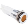 RS PRO Orange Panel Mount Indicator 220V AC 3mA Solder Lug Termination IP67 Flush 848-4649