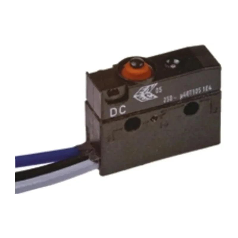 ZF Button Micro Switch, Solder Terminal, 10A, 250 V ac, SPCO Contact, IP67 DC2C-Q5AA