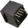 Molex 95552 Series RJ45 Connector Female, Through Hole Mount, Cat3 Shielded Straight 2 Port 8 Way RJ45