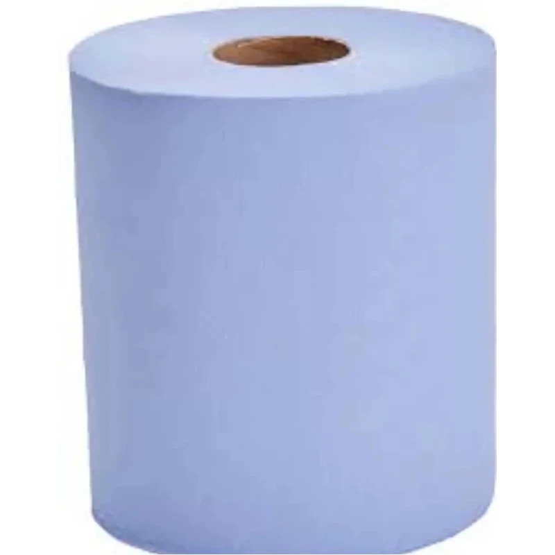 RS PRO Essentials Roll Paper Towel 2 Ply Blue 405 Sheets 175mm Width 150m Length 209-4264