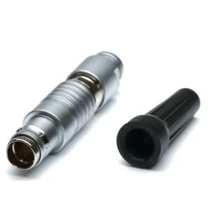 RS PRO Industrial Circular Connector, 4 Contacts, Cable Mount, Plug, Male, IP50, Chrome Plated Brass Housing, Push 209-5666