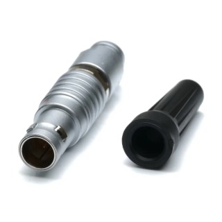 RS PRO Industrial Circular Connector 3 Contacts Cable Mount Plug Male 9.5 mm, IP50 RM Series 209-5659