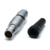 RS PRO Industrial Circular Connector 3 Contacts Cable Mount Plug Male 9.5 mm, IP50 RM Series 209-5659
