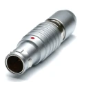 RS PRO Circular Connector, 5 Contacts, Cable Mount, 12 mm, Plug Male, IP50, Chrome Plated Brass 209-5673