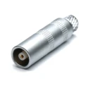 RS PRO Industrial Circular Connector Cable Mount Socket Female 1 Contact 4A Chrome Plated Brass IP50 209-5688
