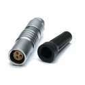 LEMO RS PRO Circular Connector, 3 Contacts, Cable Mount, Socket Female, Chrome Plated Brass Housing, Gold Plated 209-5701