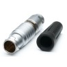 RS PRO Industrial Circular Connector, 5 Contacts, Cable Mount, Plug Male, IP50, Chrome Plated Brass Housing, Model 209-5680