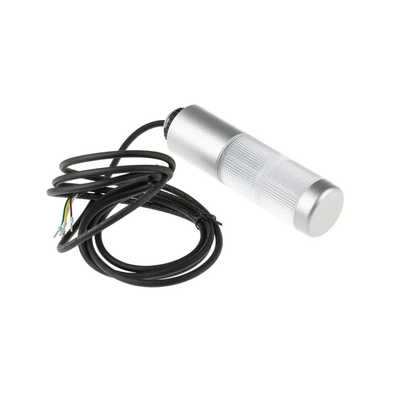 Werma Kompakt 37 Series Signal Tower Buzzer, Red Green LED Lights, 2 Light Elements, 24V AC/DC, IP65, Base Mount 698.320.75