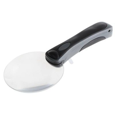RS PRO Illuminated Magnifier 2.5x Magnification 90 mm Diameter 849-6235