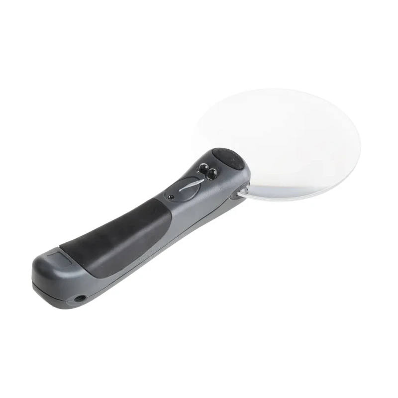 RS PRO Illuminated Magnifier 2.5x Magnification 90 mm Diameter 849-6235
