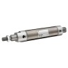 SMC 50.8 mm Pneumatic Piston Rod Cylinder NCM Series, Double Acting, Through Hole Mount, 132.59mm Length NCMB075-0200C