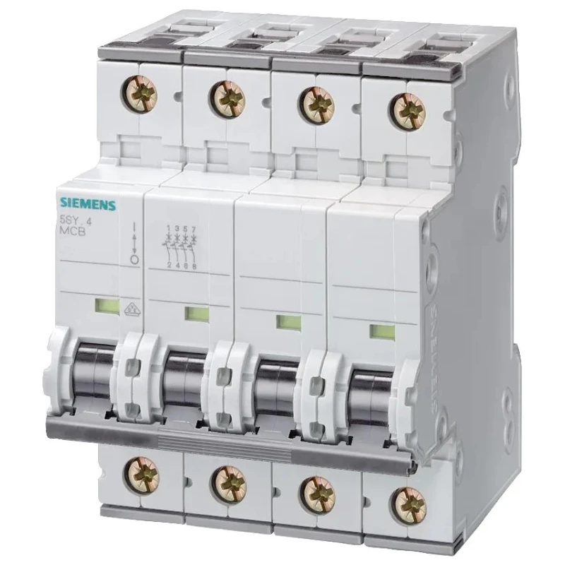 Siemens SENTRON Miniature Circuit Breaker 3+N-Pole 16A Type C 400V AC 72V DC 10 kA Breaking Capacity 5SY4616-7