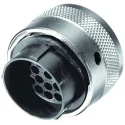 Souriau Sunbank by Eaton Circular Connector Socket, 35 Contacts, Cable Mount, Male Contact, IP65, Standard Size UTG622-35PN