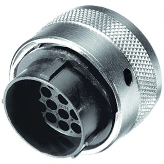 Souriau Sunbank by Eaton Circular Connector Socket, 35 Contacts, Cable Mount, Male Contact, IP65, Standard Size UTG622-35PN