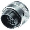 Souriau Sunbank by Eaton Circular Connector Socket, 35 Contacts, Cable Mount, Male Contact, IP65, Standard Size UTG622-35PN
