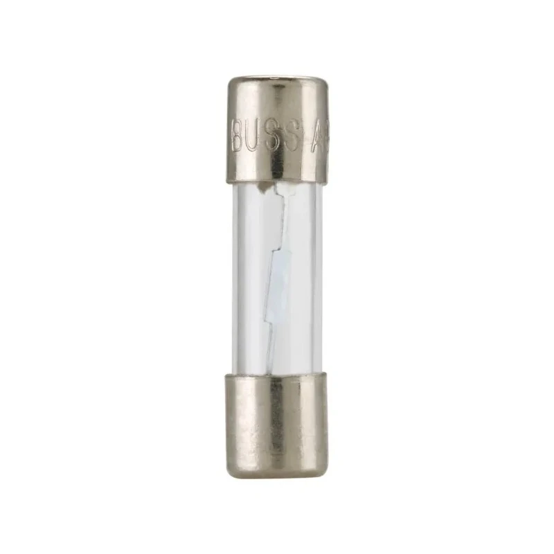 Eaton 500mA Fast Acting Glass Cartridge Fuse, 6.3 x 25 mm, 250V AC, AGX-1-2