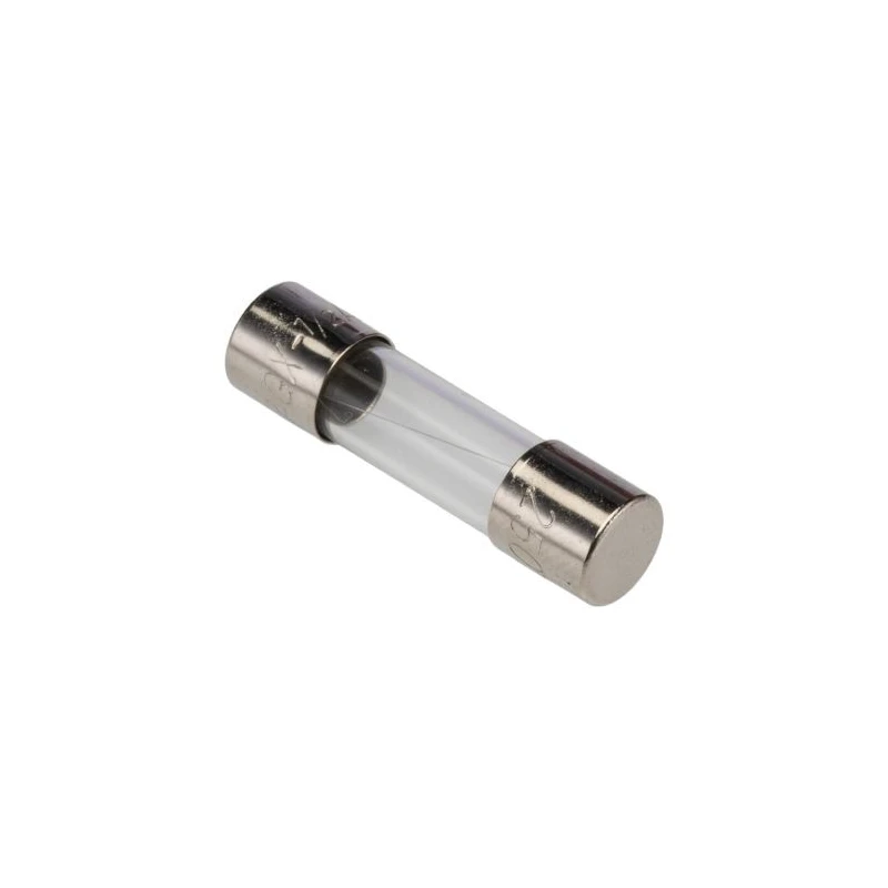 Eaton 500mA Fast Acting Glass Cartridge Fuse, 6.3 x 25 mm, 250V AC, AGX-1-2