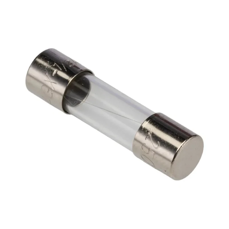 Eaton 500mA Fast Acting Glass Cartridge Fuse, 6.3 x 25 mm, 250V AC, AGX-1-2