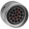 Souriau Circular Connector, 19 Contacts, Cable Mount, Socket Female, IP65, Thermoplastic Housing, Crimp UTG61619SN