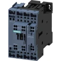 Siemens Contactor, 24V Coil Voltage, 4-Pole, 40A Contact Current, 7.5 kW Power Rating, Screw Mount Terminal, 1 3RT2326-2BB40