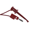 Fluke Test Lead Kit With 1 Pair (Red/Black) of Test Leads with 4 mm Banana Plug and Mini-Hooks TL940
