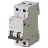 Siemens SENTRON Miniature Circuit Breaker 2-Pole 6A Type C 400V AC 72V DC 10kA Breaking Capacity 5SL4206-7