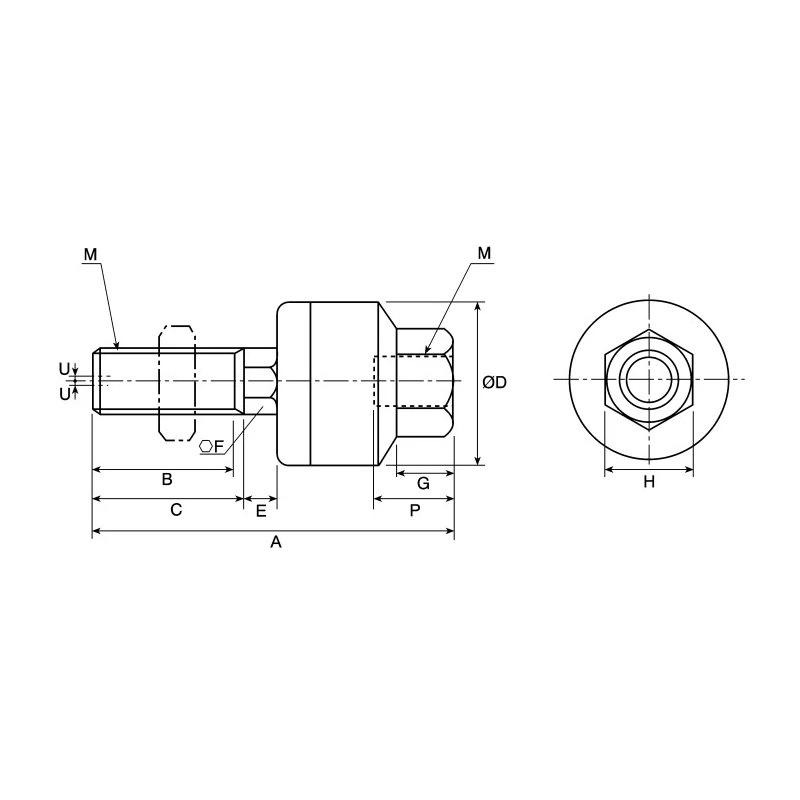 SMC Floating Joint for Use With 10 mm, 15 mm JA15-5-080