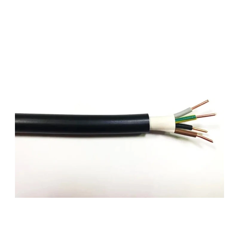 RS PRO 4 Core 1.5mm² Power Cable Black Cross Linked Polyethylene Jacket 100m 1,600kV Voltage Rated Model 209-7986
