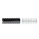 Legris 8 Tubes Polymer Tube Clip for Tube Diameter 6 mm OD 209-7810